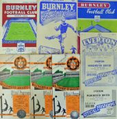 Selection of 1949/50 onwards Manchester United football programmes aways including 1949/50