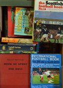 Football Book Selection includes International Football Book no 9, 32,34, Scottish Football Book