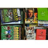 Football Book Selection a variety of football books, mainly modern titles, includes Shoot Soccer The
