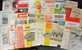 New Zealand rugby league UK tour match programmes mainly 1960's and 1970's but 1947 and 1951