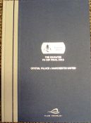 2016 FA Cup Final Bobby Moore Hardback football programme a limited edition programme for the 2015
