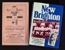 1949/50 New Brighton v Stockport County Division 3 (Northern Section) football programme at the