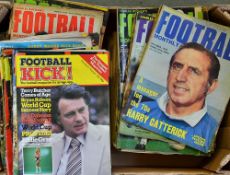 Football Magazine Selection to include 1955/56 Sport Express magazine (47), together with 1950/60s/