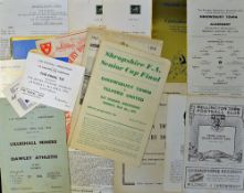 Assorted 1960s onwards selection of football programmes including 1962, 1967, 1968, 1971