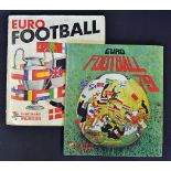 Panini 1976 Euro Football Sticker Album (the 1st Euro Album) and Panini 1979 Euro Football Sticker