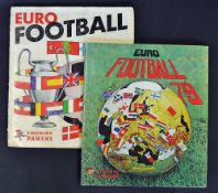 Panini 1976 Euro Football Sticker Album (the 1st Euro Album) and Panini 1979 Euro Football Sticker