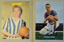 Signed Scrap Book Selection consist of 3x scrap books with Football Monthly pages signed by the