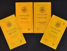 4x immediate post war Scotland rugby programmes (H) to incl 3x '46 v Ireland, Wales, and England, (