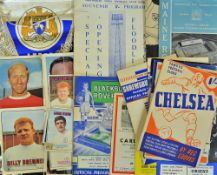 Collection of football memorabilia to include 1947 Famous Football Clubs series - Chelsea, 1947