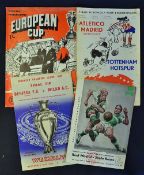 European Cup football programme selection to include 1959 Real Madrid v Stade Reims, 1960