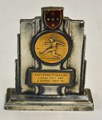 1950-51 Southern Command Large Unit Winners' Cup a white metal trophy awarded to J. Tansey,