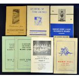 Collection of 1950/60s Barrow Rugby League official souvenir benefit brochures, programmes and later