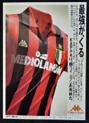 Rare 1989 World Club Championship Final AC Milan v Medellin football programme 'The 10th Anniversary