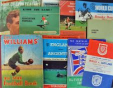 Assorted selection of football memorabilia to include Bert Williams All Star Football Book (