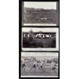 3x early rugby photograph prints from 1905/08 to incl Scotland vs England 1904, Albion vs New