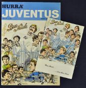 Scarce 1976/77 Juventus v Manchester United UEFA Cup match 'Hurra' Juventus club issue dated
