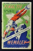 1948 FA Cup Final Manchester United v Blackpool football programme for the Cup Final at Wembley 24