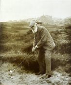 Tom Morris golf photograph print by James Patrick St Andrews mf&g overall 20 x 17"