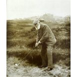 Tom Morris golf photograph print by James Patrick St Andrews mf&g overall 20 x 17"