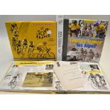 3x Tour De France Cycling Books to incl "La Grande Histoire Du Tour De France - Jours De Fete" by