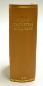 1929 Wisden Cricketers' Almanack - 66th edition complete with the original front paper wrapper,
