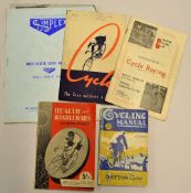 Various cycling ephemera from 1911 onwards to include "The Lighter Side" Supplement to Cycling 8