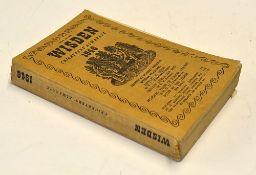 1946 Wisden Cricketers' Almanack - 83rd edition complete with the original cloth wrappers, some very