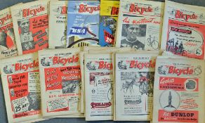 Collection of 1953 bicycling magazine's - to include complete run "The Bicycle" 1953 Vol.35 & 36