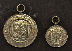 2x PGA silver golf medals to incl large medal embossed on the reverse "Daily Mirror" silver