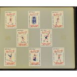 1956 Melbourne Olympic Games - a complete collection of 40x Brymay "Red Head" Australia Safety