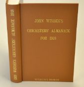 1918 Wisden Cricketers' Almanack - Willows soft back reprint publ'd 1997 in brown gilt cloth