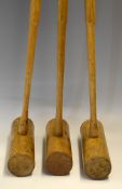 Croquet - 3x full-size mallets