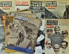 Collection of Sport Club magazines from 1948 to 1951 with the emphasis on Tour De France to incl