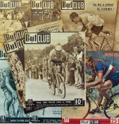 Collection of BUT sports magazines from 1946 to 1949 with emphasis on Tour De France to incl 1x