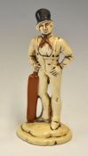 Dunhill Victorian Era Sports Series Cricket figure - made for Dunhill "For Men" Fragrance stamped on