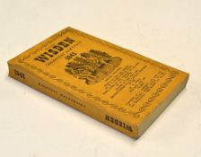 1941 Wisden Cricketers' Almanack (Wartime) - 78th edition (3200 copies) complete with the original