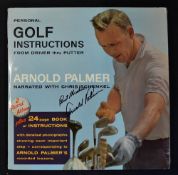 Arnold Palmer signed "Golf Instructions" vinyl L.P - signed to the front cover "Best Wishes Arnold