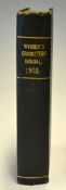 1903 Wisden Cricketers Almanack - 40th edition lacking wrappers, bound in green cloth boards with