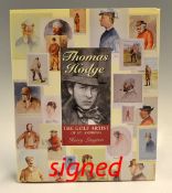 Langton, Harry signed - "Thomas Hodge - The Golf Artist of St Andrews" 1st edition 2000 complete