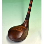 A. Matthews Pat. socket head lofted driver - pat no 735765 and integral face and sole insert, with