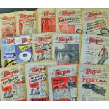Collection of 1954 and 1955 bicycling magazine's - to include complete run "The Bicycle" 1954 Vol.37