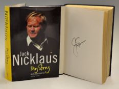 Nicklaus, Jack signed autobiography 'My Story' 1st ed 1997 c/w dust jacket and signed by Jack