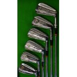 An exceptional set of mint and unused 11x Ben Hogan 35th Anniversary Legend irons still bearing