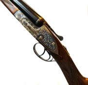 12g Victor Sarasqueta sidelock ejector Serial No. 239307 fitted with 28x2.75" chopper lump