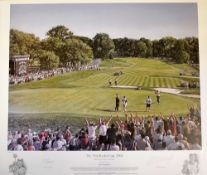 Cornwell, Peter signed 2004 Ryder Cup ltd ed colour print - signed by Colin Montgomery who