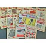 Collection of 1952 bicycling magazine's - to include complete run "The Bicycle" 1952 Vol.33 & 34
