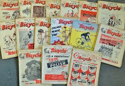 Collection of 1952 bicycling magazine's - to include complete run "The Bicycle" 1952 Vol.33 & 34