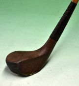 Thornton scare neck brassie in stained beechwood