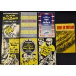 Tour of Britain Cycling Programmes from the 1950's onwards to incl the rare 1951 The First Tour