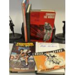 6x various books on cycling (one signed) to incl 3x autobiographies "Champion on Two Wheels"